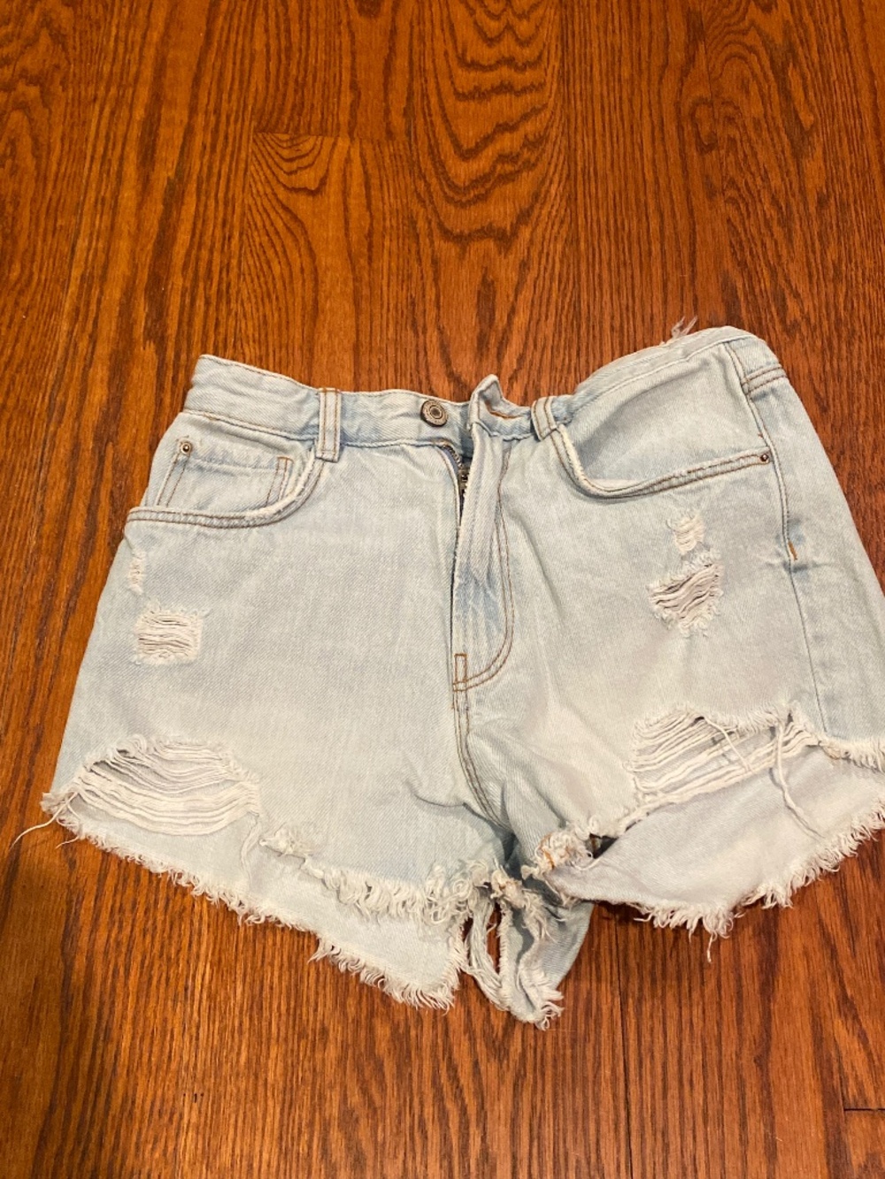 Zara denim shorts